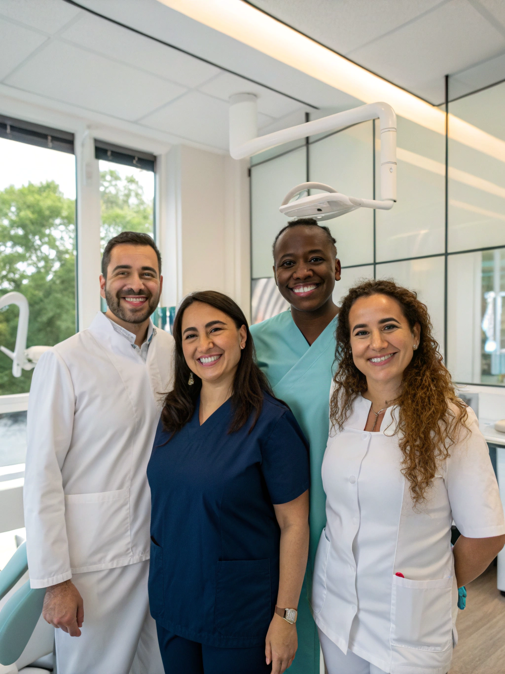 Our professional dental team collaborating